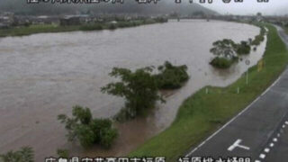 【広島被害】大雨の江の川の現在の水位やライブカメラの状況は？氾濫情報まとめ