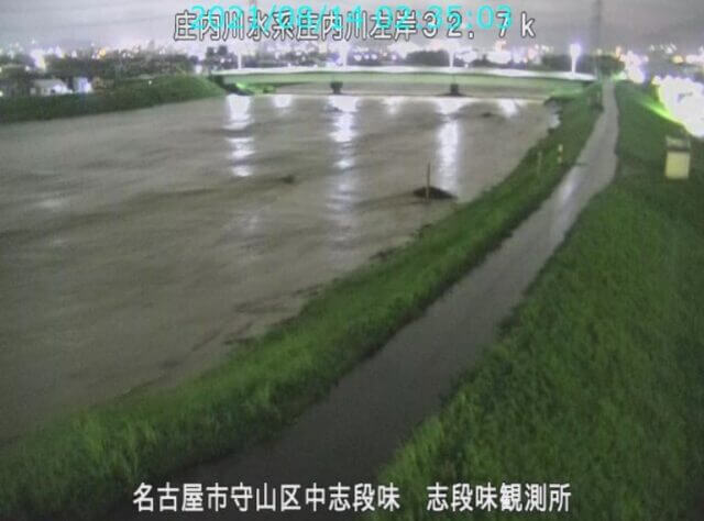 【愛知大雨被害】庄内川や矢作川の現在の水位やライブカメラの状況は？氾濫情報まとめ
